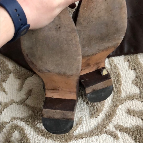 Coach leather brown boots - Picture 3 of 3